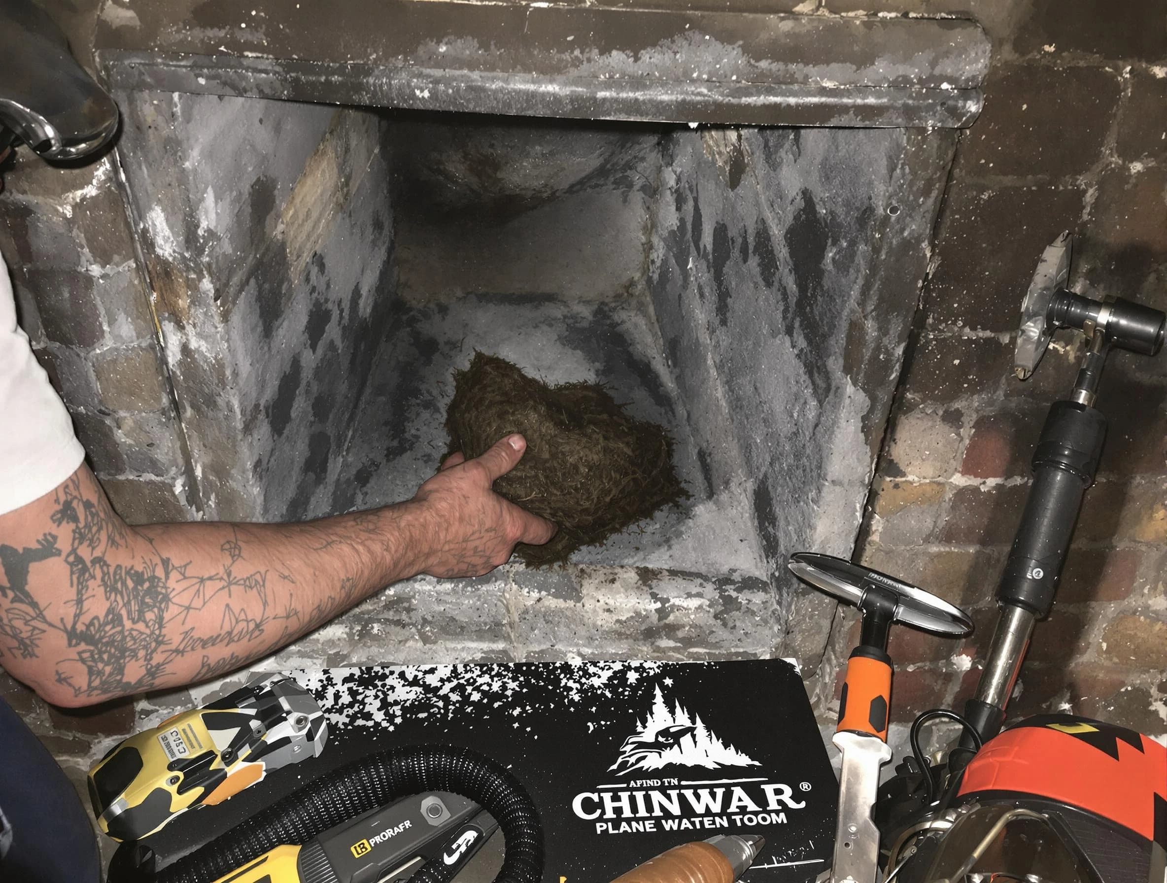 Lochbuie Chimney Sweep safely removing debris and screening chimney in Lochbuie, CO