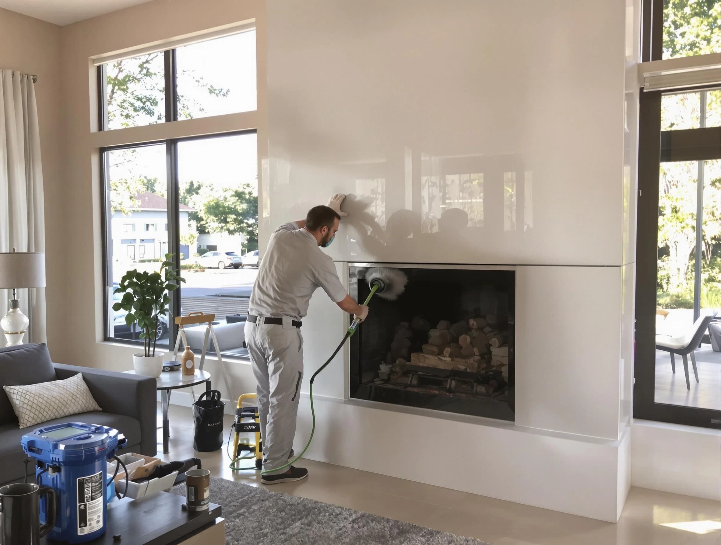 Lochbuie Chimney Sweep performing thorough soot removal in Lochbuie, CO